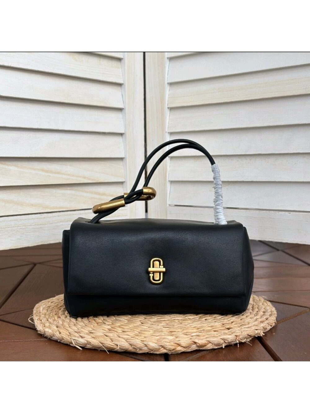 Marc Jacobs The Mini Dual Top Handle Bag Black OS - Picture 13 of 14